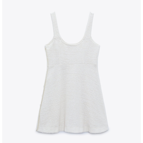 Zara tweed mini dress - Picture 4 of 11